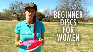 Ladies, are you interested in starting disc golf but, not sure which discs to start out with? Tina Stanaitis gives her advice on 3 beginner discs. #NGWSD #BeDynamic | Dynamic Discs