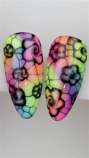 Stunning Neon Pigment Nail Art Tutorial