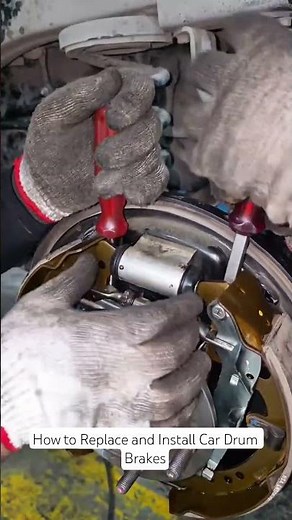 How to Replace and Install Car Drum Brakes