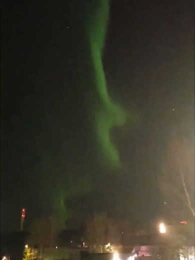 Brilliant aurora borealis over Bodø, Norway, Norway