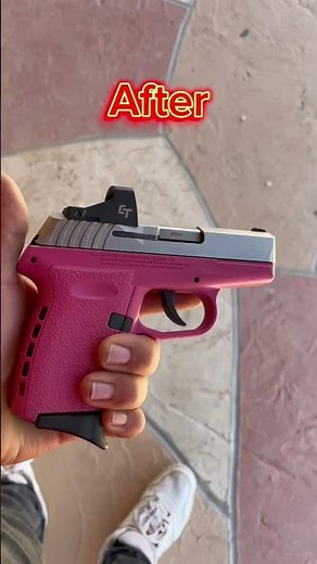 Putting a crimson trace ￼red dot on the sccy cpx 2 #youtubeshorts #viral #edc #handgun