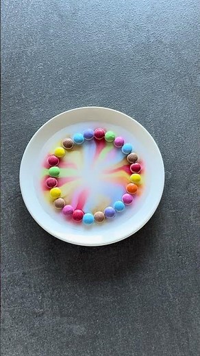 Rainbow Candy Experiment for Kids | Easy Science with Smarties