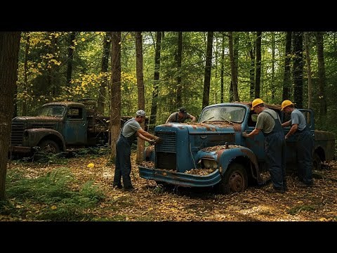 Restoring a 1981 Peterbilt 359 Abandoned for 10 Years at a California State Scrapyard 99 Projects