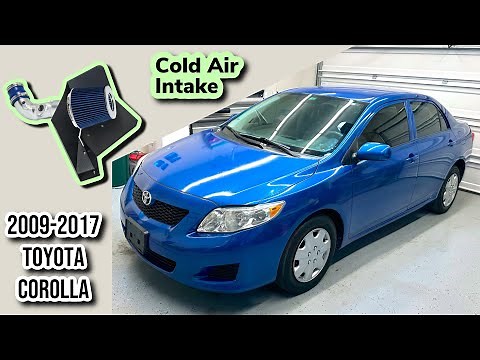 How To Install Cold Air Intake on Toyota Corolla (2009-2017)