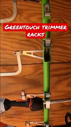 Green touch, trimmer, racks