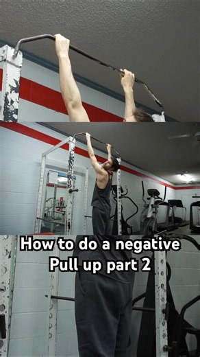 #how #to #do #a #negative #pull #up #part2 #pullups #howto #form #technique #workout #exercise #back