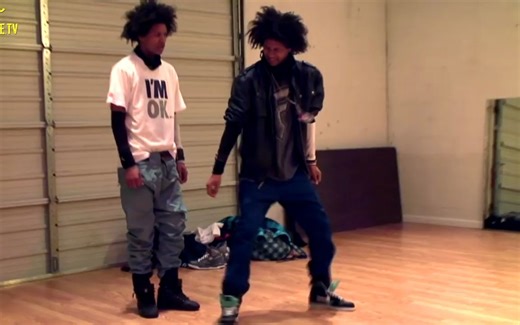 Les Twins | 街舞元素sixstep教学演示【神仙和凡人的差距！】