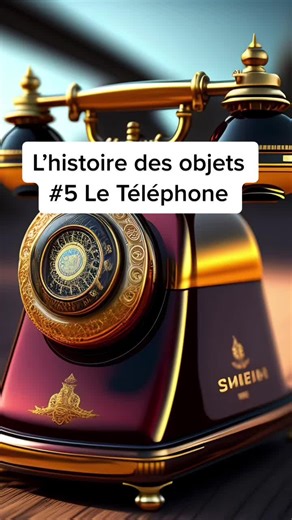 L’histoire des objets #5 Le Telephone Découvrez chaque jour l’histoire d’un objets du quotidien ! #objet #utile #histoire #vie #telephone #technologie #photo #reseauxsociaux #evolution #appel