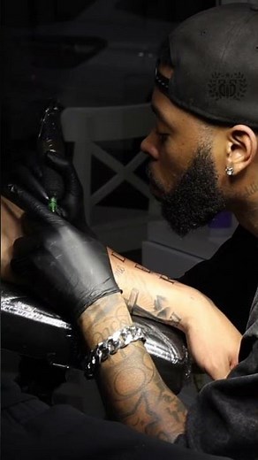 Fine Line Lettering Tattoo in Santa Monica | “Sonder” Custom Script Tattoo ✨ #tattoo #socal