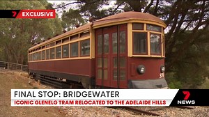 33K views · 414 reactions | EXCLUSIVE: The last of Glenelg’s iconic trams has left the beachside suburb for the Adelaide Hills. The red rattler is set for a new role in the backyard of a Bridgewater property. Details in 7NEWS Adelaide at 6pm | www.7NEWS.com.au #7NEWS | 7NEWS Adelaide | Facebook