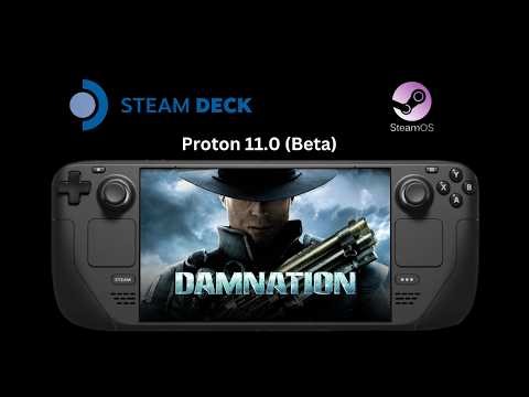 Damnation (2009) - Steam Deck Gameplay | Delisted Steam Game