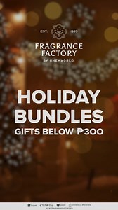 24 reactions | Holiday Bundles - GIFTS below P300  Are you still...