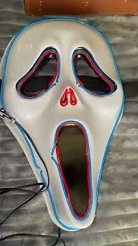 CreatiMachi Spooky LED Scream Mask and Gloves For Halloween!