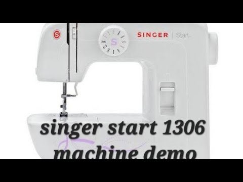 Singer start 1306 automatic machine demo ‪@vsmworld8431‬ #vsmworld #singer #silaimachine