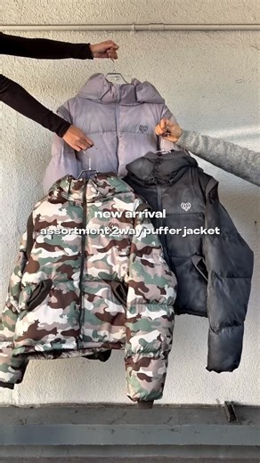 HTH on Instagram: ". 今1番欲しいパファージャケットや 店舗先行販売でも大人気のスウェットなどの 新作3アイテムが11/26(水)にオンラインにて発売開始📲 ⛪️店舗先行販売中 - block logo pullover ⛪️店舗発売 11/27 Thu - assortment 2way puffer jacket - layered wrap midi skirt"