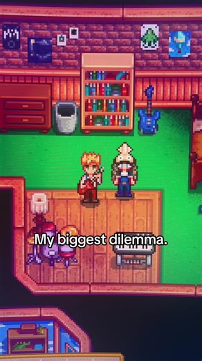 Choosing Between Sam and Sebastian in Stardew Valley
