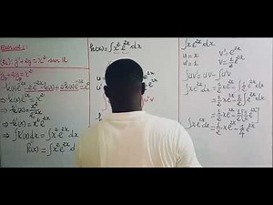 EQUATION DIFFERENTIELLE : ÉQUATION DIFFÉRENTIELLE LINÉAIRE D'ORDRE 1 : EXERCICE 1 PARTIE 2