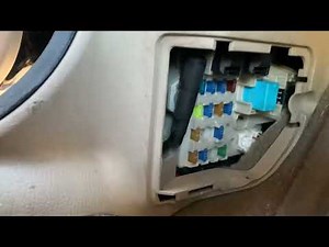 2003-2008 Mazda 6 Fuse & Relay Box Location