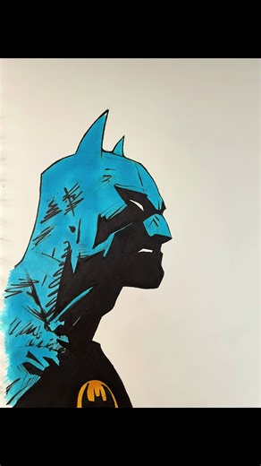 Coloring Batman: Drawing With Ohuhu Markers