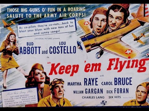 KEEP EM' FLYING w/ Abbott & Costello (1941) | 𝙁𝙪𝙡𝙡 𝙈𝙤𝙫𝙞𝙚🎥 𝙃𝘿