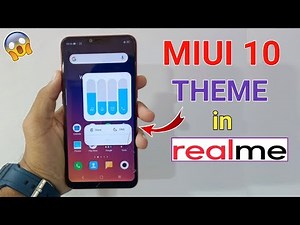 MIUI 10 Theme For All RealMe Devices (Full Interface Change) Awesome