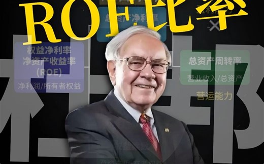 杜邦分析ROE 终于有人讲明白了！