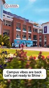 Back on campus, back to brilliance—let’s make every moment count at Superior University! 💫 #SuperiorUniversity #BackOnCampus #CampusLife #MakeItCount #StudentVibes #UniversityLife | Superior University