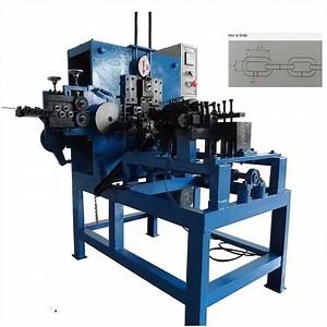 [Hot Item] Automatic Stainless Steel Wire Iron Chain Making Bending Forming and Welding Machine