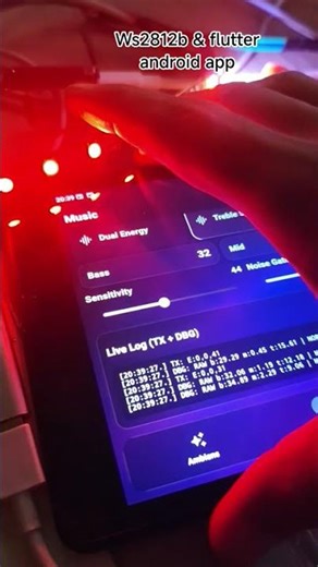 Ws2812b & flutter android app #flutter #ws2812b #apk #app