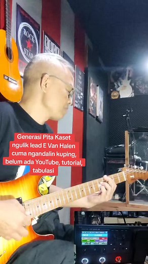 siapa yg ada di generasi seperti Pak Guru..,. Right Now - Van Halen @Valeton Indonesia @Fstrings Indonesia @IVU Creator Indonesia #valeton #valetongp200 #ivucreator #fstring #vanhalen #rockstar #guitarrock