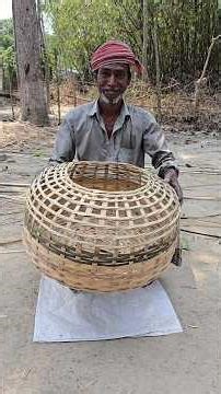 Eco-Friendly Bamboo Coop Making 😱 #bamboo #handmade #viralshorts