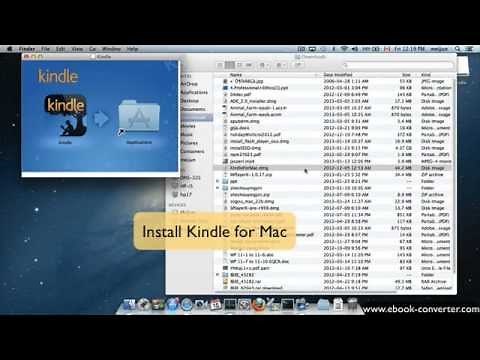 How to download Kindle ebook into Mac Windows