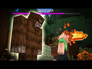 The Big Foot hunt in Minecraft you can try for FREE in Core Craft!