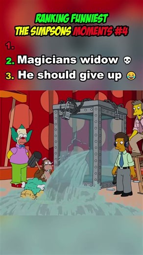 Ranking funniest The Simpsons moments. #simpsons
