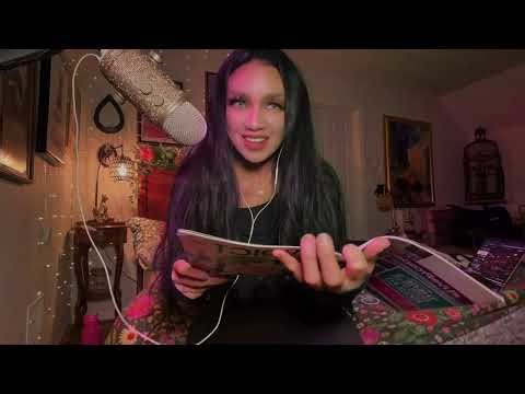 Magazine ASMR “Competition Law” Page Flipping Finger Licking Sounds | Softly Spoken