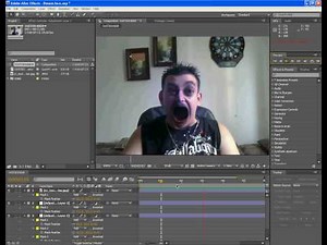 Adobe After Effect demon face nikolas
