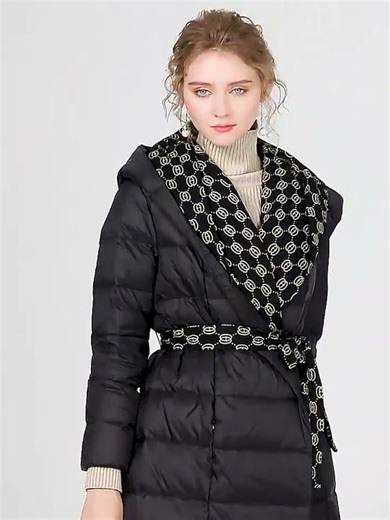 Chic Winter Layers: Long Puffer Coat Outfit Inspirations #fashioninspiration #streetstyle