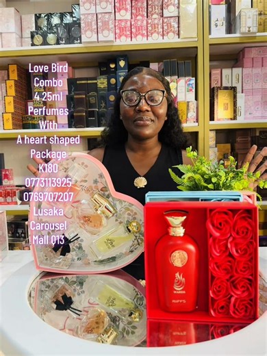 Perfumes for Valentine's at Carousel Mall Lusaka