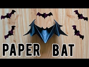 How to Make an Origami Bat (Easy Step-by-Step Tutorial)Easy Paper Bat Fold — No Scissors, No Glue