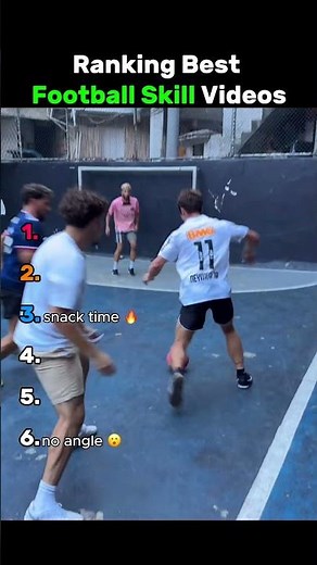 Ranking Best Football Skill Videos