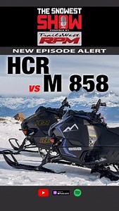 New episode drop. Our test staff compared the 2026 @arcticcat_snow HCR and M 858 mountain sleds head to head. What’s the weight difference? How do they handle? Which is better on the trail going in and what’s the gap in deep snow performance? @snowestmagazine @farmer_slednut @redhot130 @justin_stevens21 @gentab #snowest #snowmobile #arcticcat | SnoWest Magazine