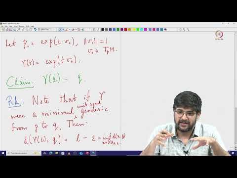 Lec 42 The Hopf-Rinow Theorem (Contd.)