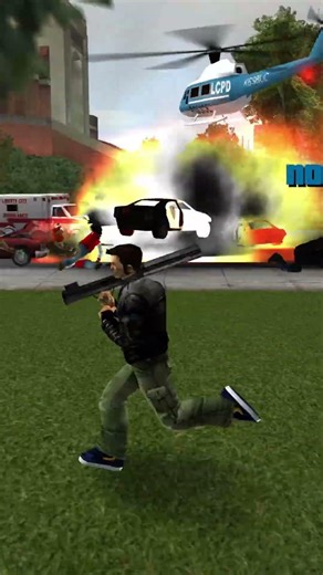 GTA III 10 Часть Взрыв под гипсом Shorts 5 #shorts