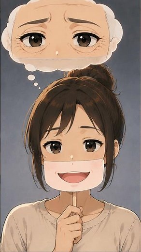 【王道・注意喚起】🥺目が笑ってない人、要注意💦「作り笑い」が老け顔の原因に！？シワを防ぐ最強の笑顔術💖
