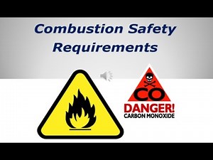 BPI BA vs. BPI-1200 - Lesson #6 - Combustion Safety Requirements