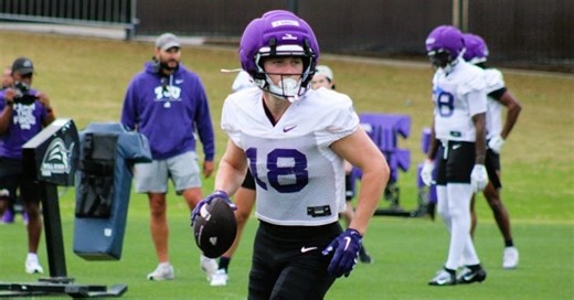 TCU WR Ed Small discusses progress of spring camp, learning new offense