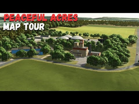 PEACEFUL ACRES MAP TOUR BY NESTEE | Farming Simulator 25
