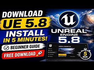 Unreal Engine 5.8 Preview Beginner Setup Tutorial | Download & Install