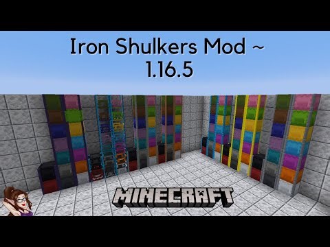 Iron Shulker Mod Tutorial/ Spotlight Works for 1.16.5