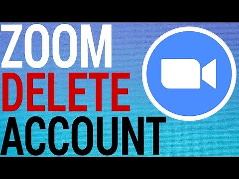How To Delete Zoom Account